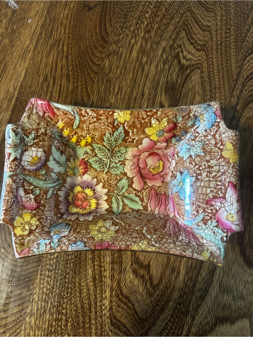 Royal Winton Grimwades Small Dish, multicolor floral